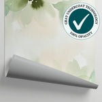 Dewlit Petalwash - Green Sage Green Wallpaper Floral - Light Green Flower Wallpaper Peel and Stick - Matière