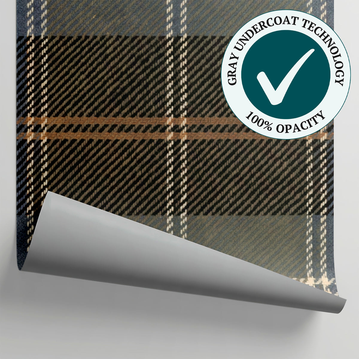 Highland Loom Dark Vintage Wallpaper - Wallpaper Victorian Damask Peel and Stick - Matière