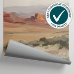 Mesa Hush Landscape Wallpaper - Beige Scenery Wallpaper Peel and Stick - Matière
