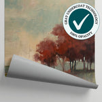 Russet Marshlands Beige Landscape Wallpaper - Painterly Scenery Wallpaper Peel and Stick Abstract Mural - Matière