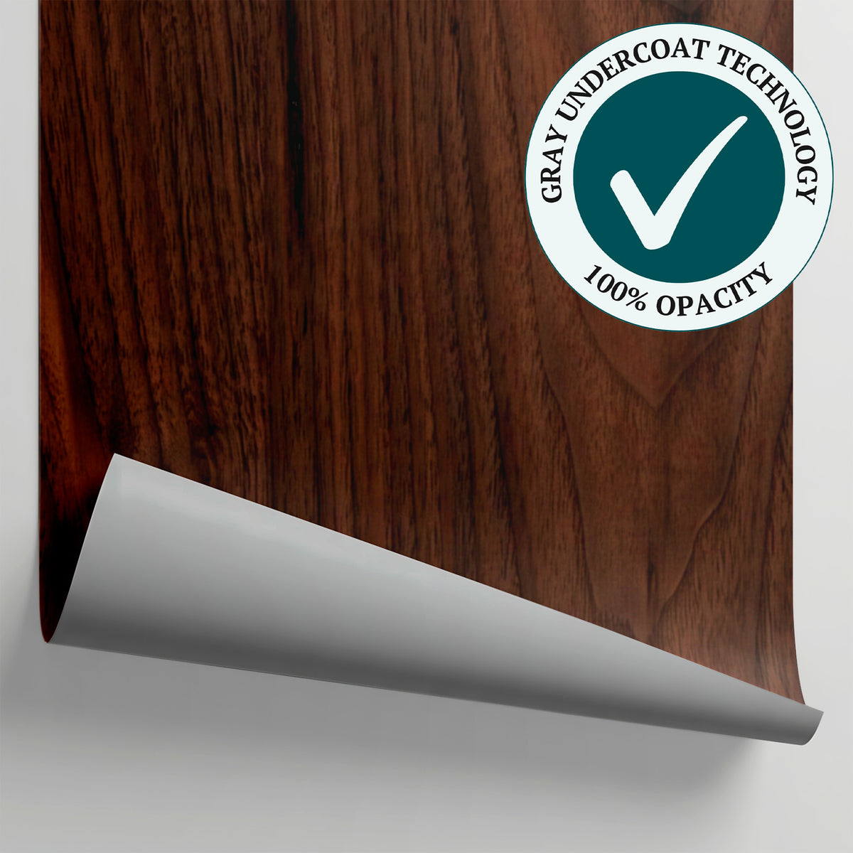 Walnut Hearthgrain Brown Wood Wallpaper - Wood Panel Wallpaper Peel and Stick Wood Effect Mural - Matière