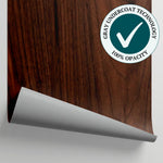 Walnut Hearthgrain Brown Wood Wallpaper - Wood Panel Wallpaper Peel and Stick Wood Effect Mural - Matière