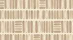 Adobe Tally Beige Minimalist Wallpaper - Earthy Vertical Bars Peel and Stick - Design