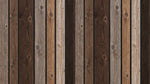 Cabinwood Stave Brown Wood Wallpaper - Wood Panel Peel and Stick Wood Effect Woodland Mural - Design