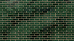 Emerald Foundry - Green Brick Wallpaper - Emerald Green Brick Effect Peel and Stick Wall Mural - Design