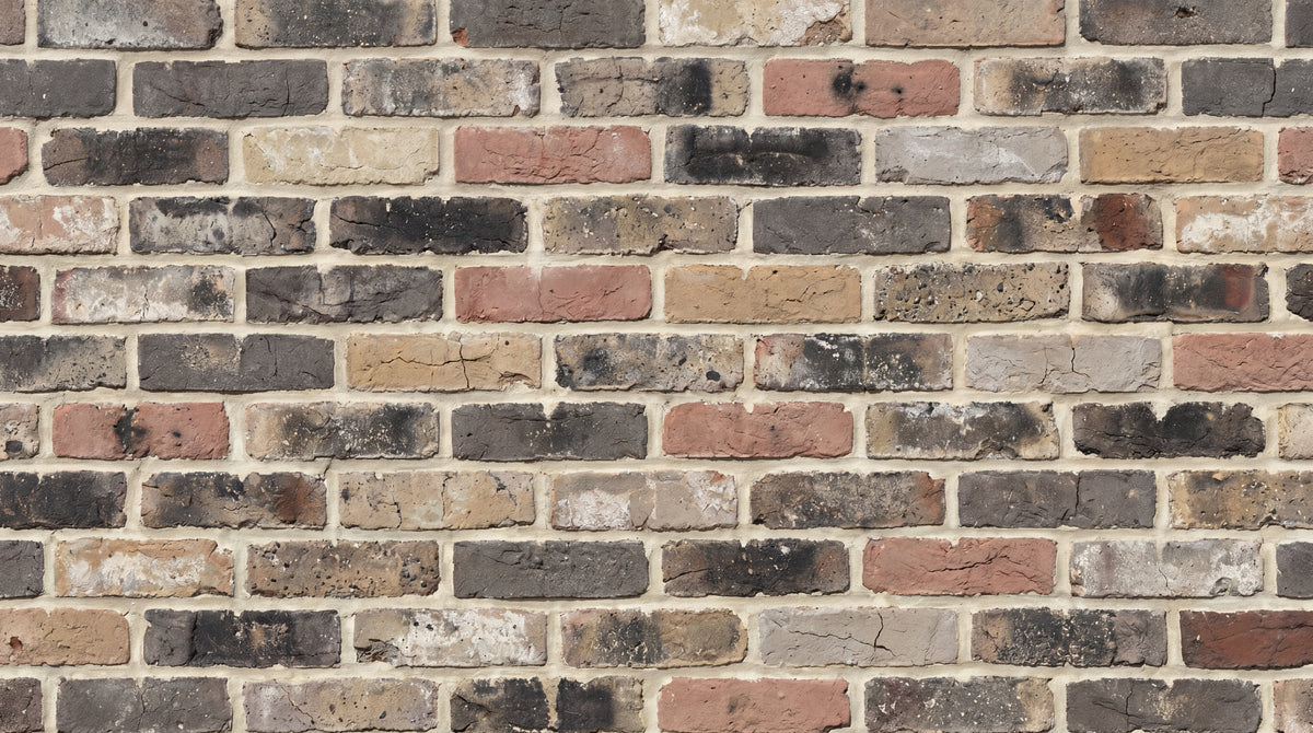 Foundry Embers Brown Brick Wallpaper - Textured Brick Effect Wallpaper Peel and Stick Wall Mural - Design