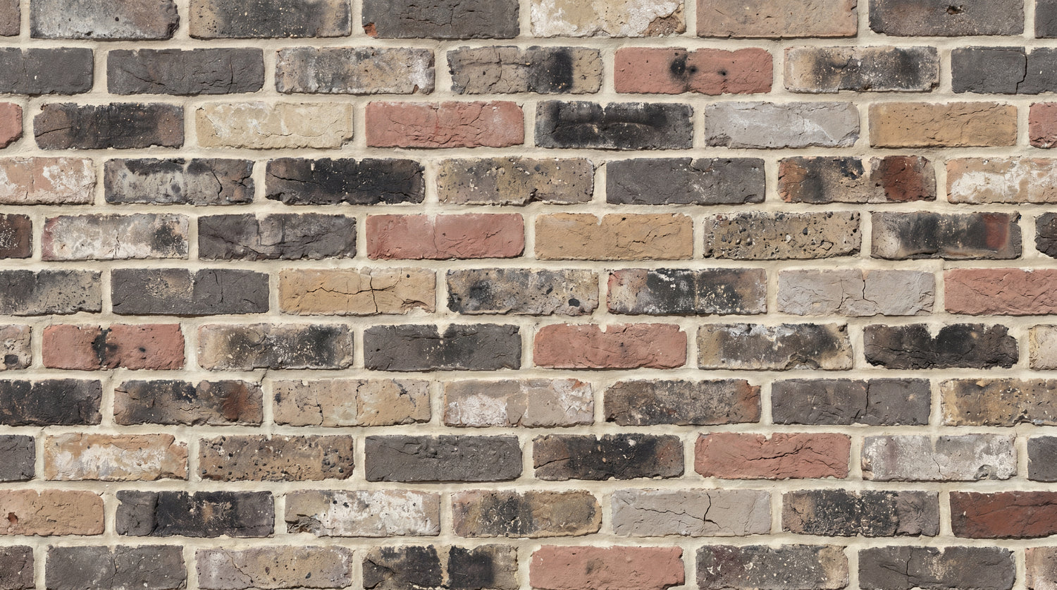 Foundry Embers Brown Brick Wallpaper - Textured Brick Effect Wallpaper Peel and Stick Wall Mural - Design