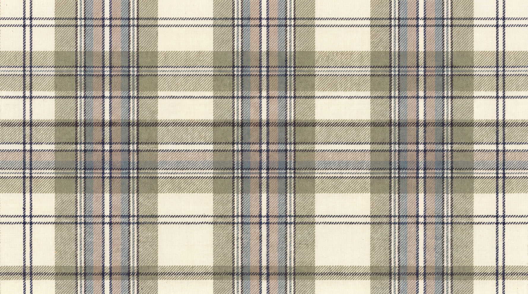 Heirloom Check Beige Vintage Wallpaper - Cream Plaid Style Peel and Stick - Design