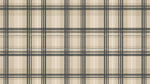 Heritage Weave - Beige Vintage Wallpaper Geometric Victorian Plaid Peel and Stick Wall Mural - Design