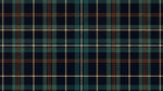 Highland Reverie - Dark Vintage Wallpaper, Navy Blue & Dark Green Plaid Orange Peel and Stick Mural - Design
