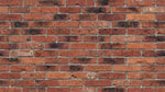 Kiln Ember Stack Red Brick Wallpaper - Brick Effect Peel and Stick Wall Mural - Design