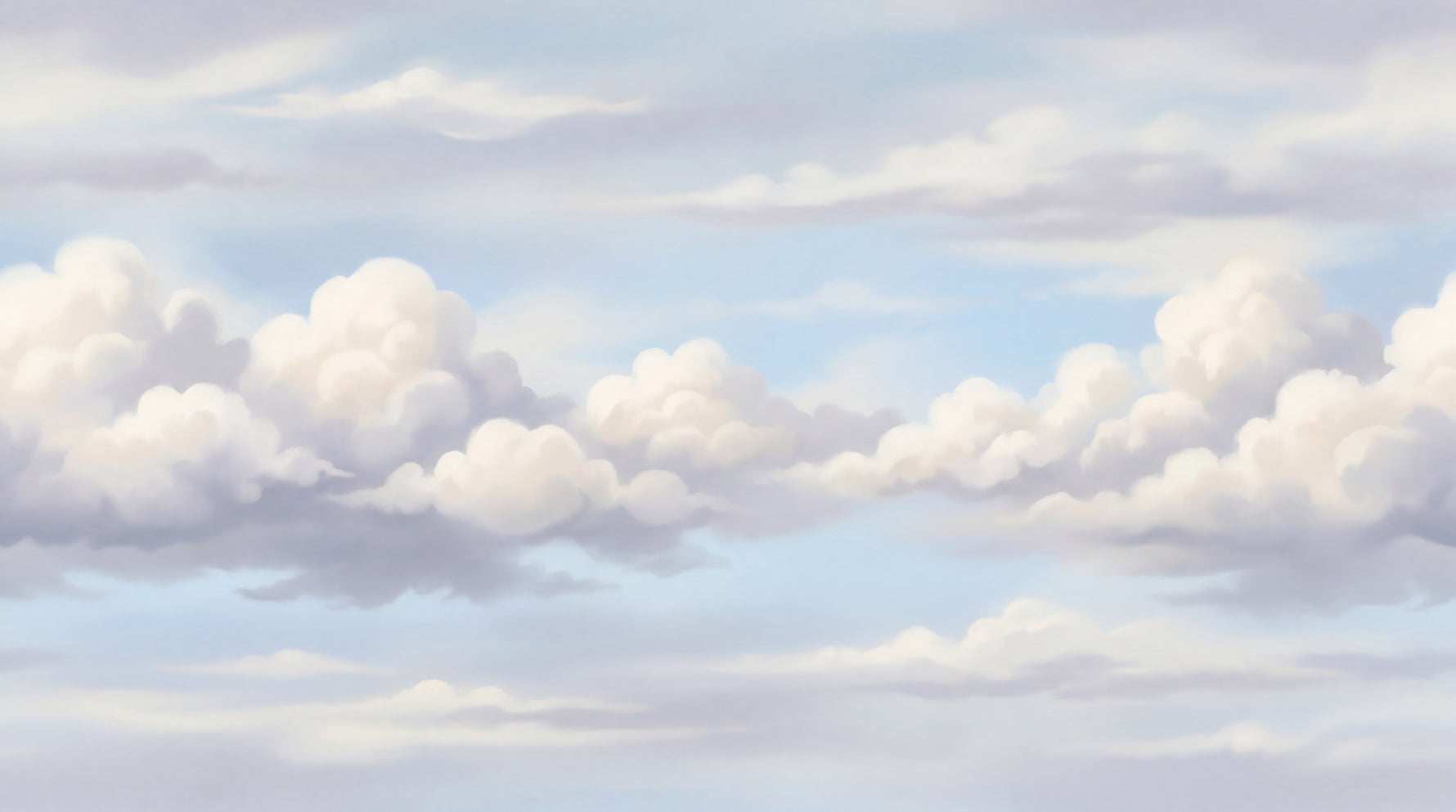 Linen Skies Blue Cloud Wallpaper - Blue Sky Wallpaper Peel and Stick Sky Blue Wall Mural - Design
