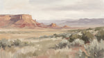 Mesa Hush Landscape Wallpaper - Beige Scenery Wallpaper Peel and Stick - Design