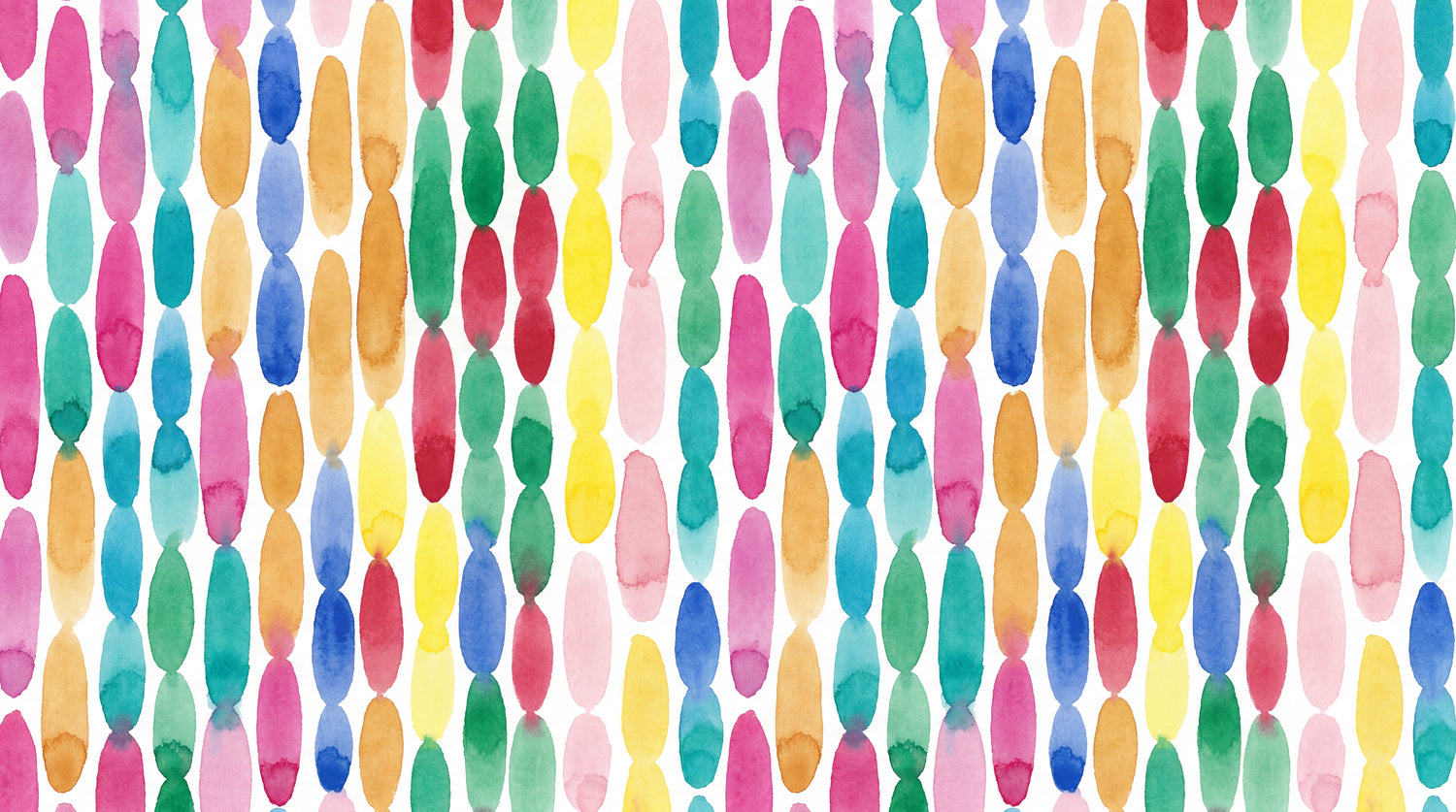 Painted Cascade - Pink Abstract Wallpaper - Multicolor Minimalist Geometric Peel and Stick Wall Mural - Design