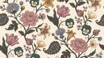 Stillroom Ballad Pink Floral Wallpaper - Vintage Botanical Peel and Stick - Design