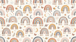 Tassel Stardust Beige Kids Wallpaper for Nursery - Botanical Leaf Greenery Peel and Stick Wall Mural - Design