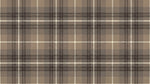 Tweed Hush Brown Wallpaper Vintage - Beige Cream Plaid Peel and Stick Wall Mural - Design