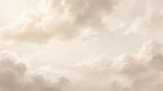 Vellum Sky Beige Cloud Wallpaper - Sky Wallpaper Peel and Stick Blue Sky Mural - Design