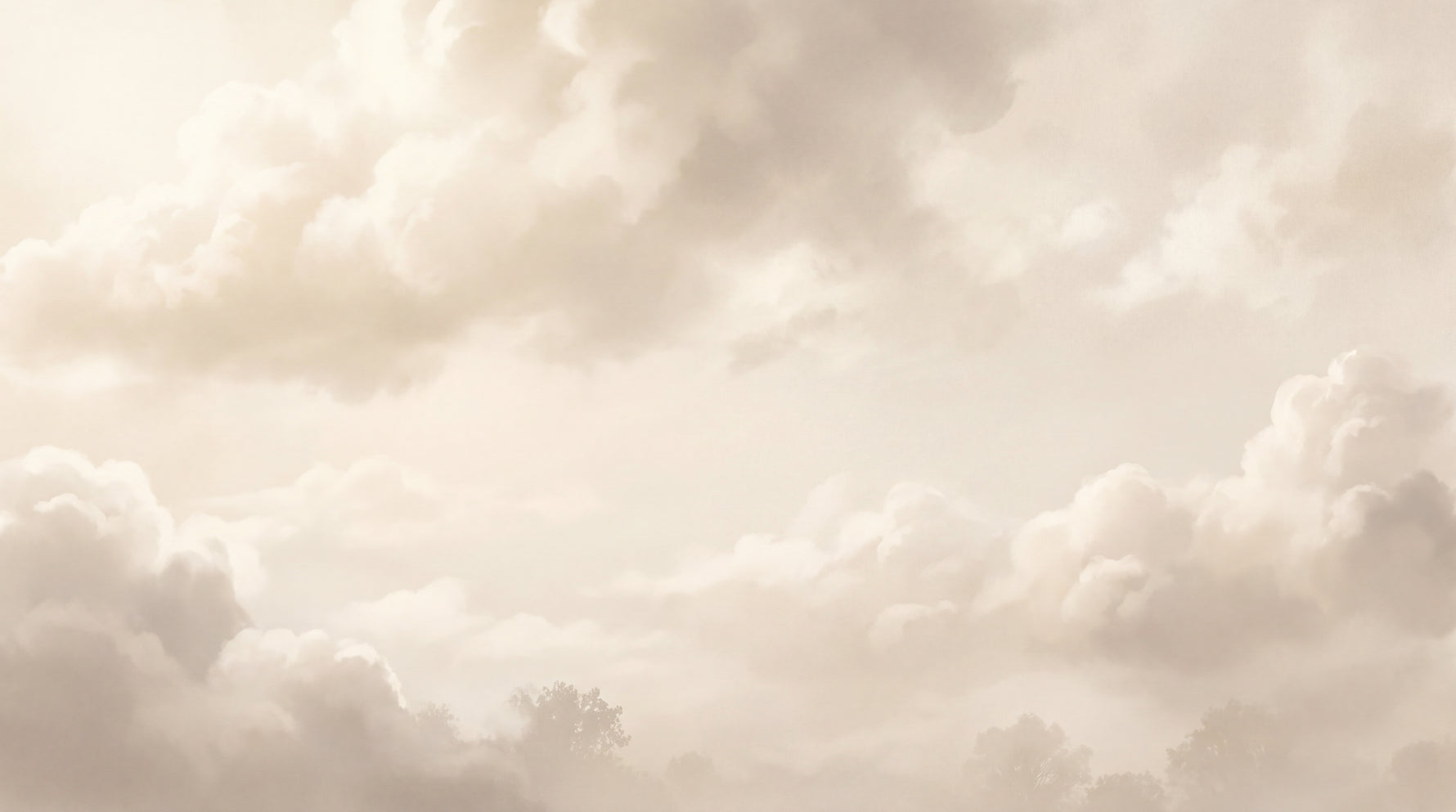 Vellum Sky Beige Cloud Wallpaper - Sky Wallpaper Peel and Stick Blue Sky Mural - Design