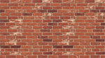 Weathered Foundry - Red Brick Wallpaper - Rustic Brick Effect Wallpaper Peel and Stick Wall Mural - Design