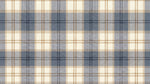 Woven Homestead Blue Wallpaper - Country Vintage Beige Navy Plaid Peel and Stick - Design